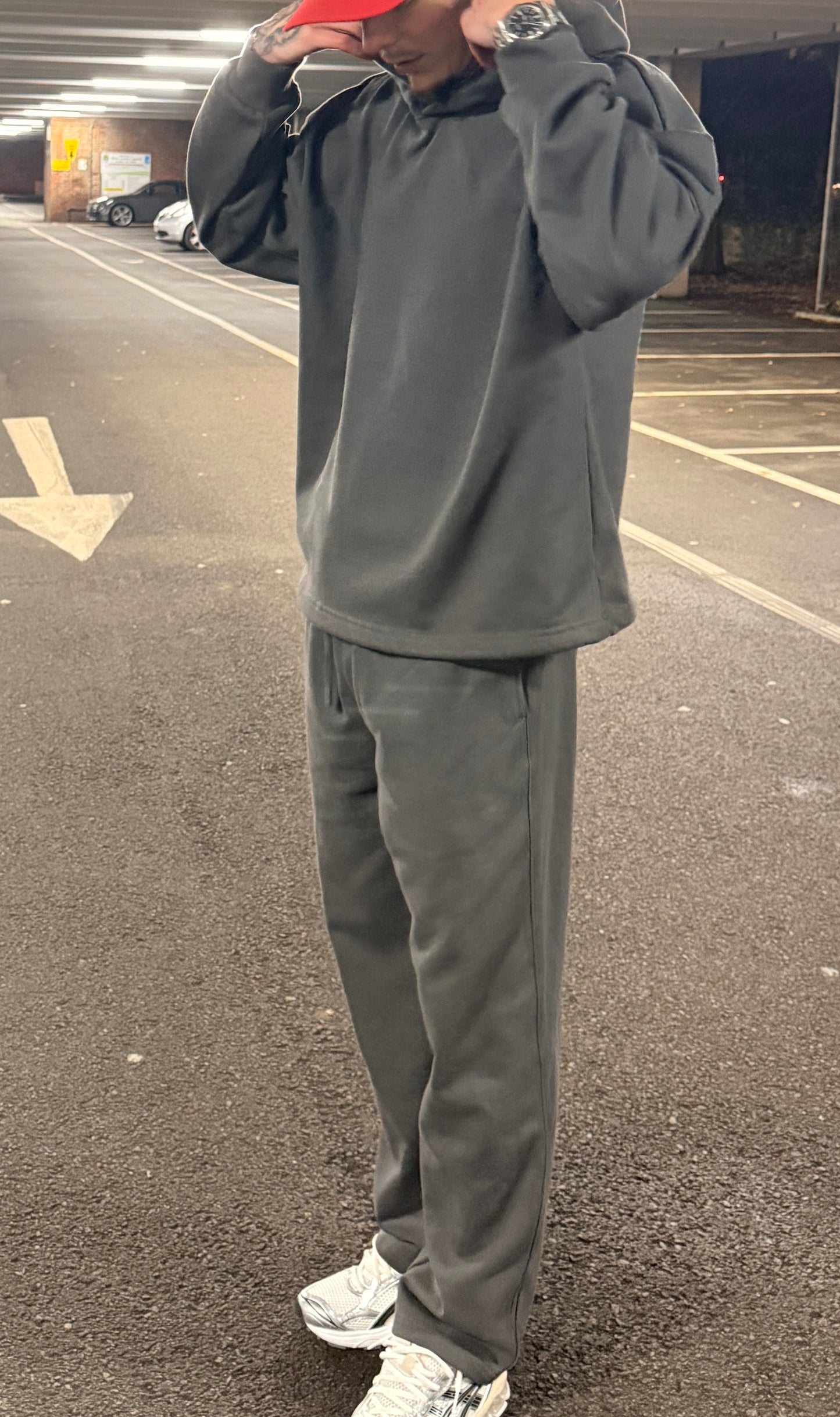 SWEATPANTS ESSENTIAL • SLATE GREY